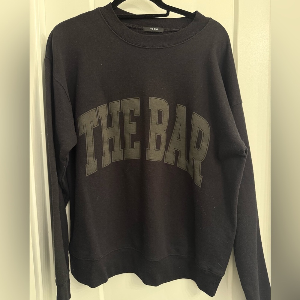 The Bar Black Sweatshirt